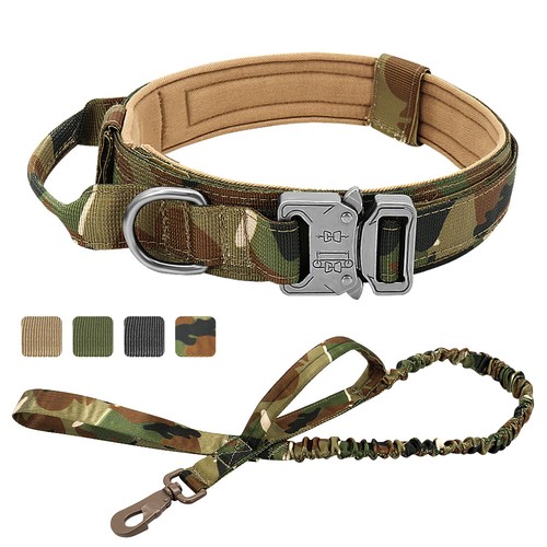 Military dog tactical collar - military,