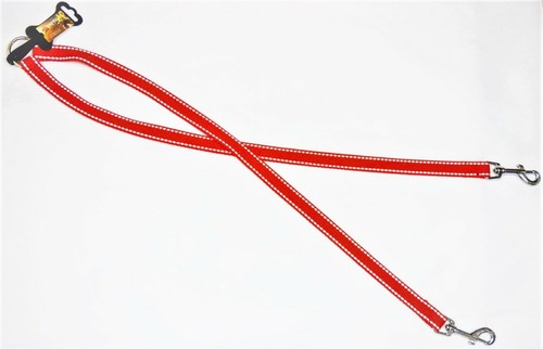 Double dog lead - dog, coupler