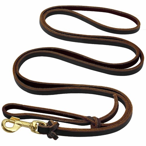 Brown braided genuine - brown,