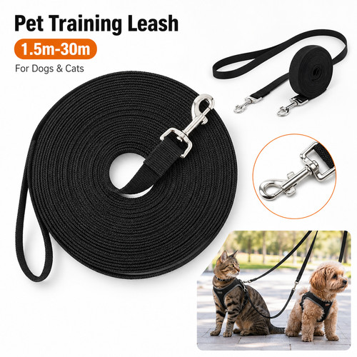 Extra long dog training - training, lead